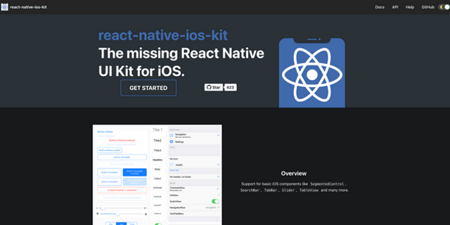 React Native iOS Kit